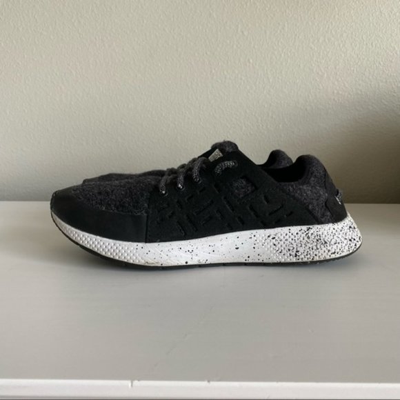 Sperry, Black/White 7 SEAS Sport Wool Boat Shoe, Size 8.5 - Picture 4 of 9